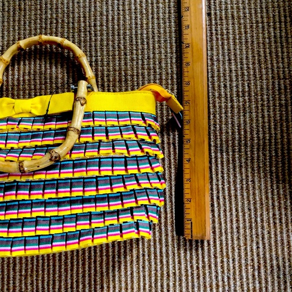 Yellow Ribbon Purse NWOT - Picture 5 of 5